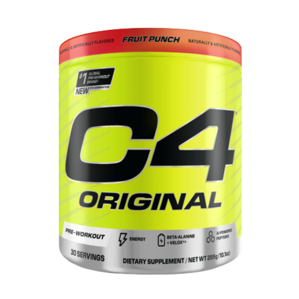 C4 Original Pre-Workout Fruit Punch 30 Servings