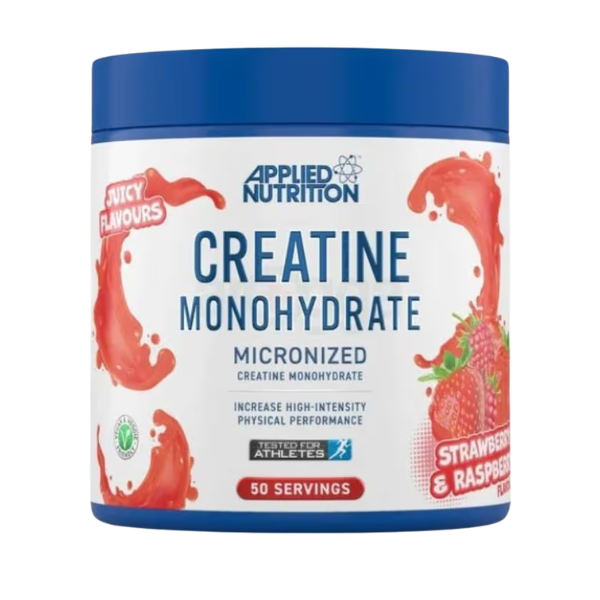 Applied Nutrition Micronized Creatine Monohydrate Strawberry & Raspberry 50 Servings
